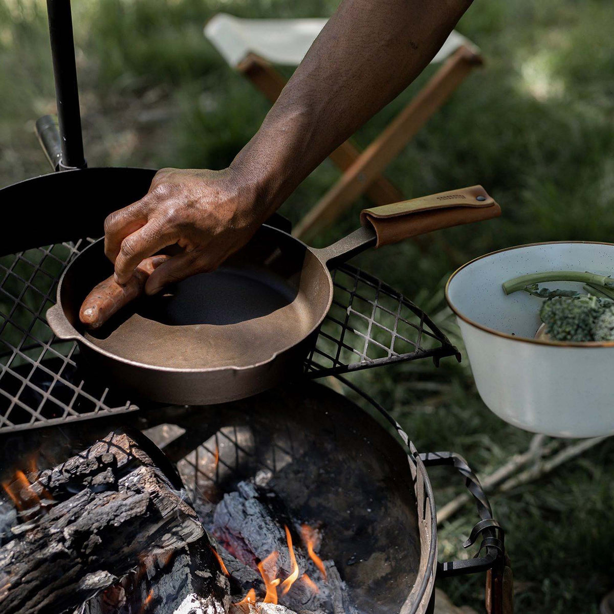All-In-One Cast Iron Skillet