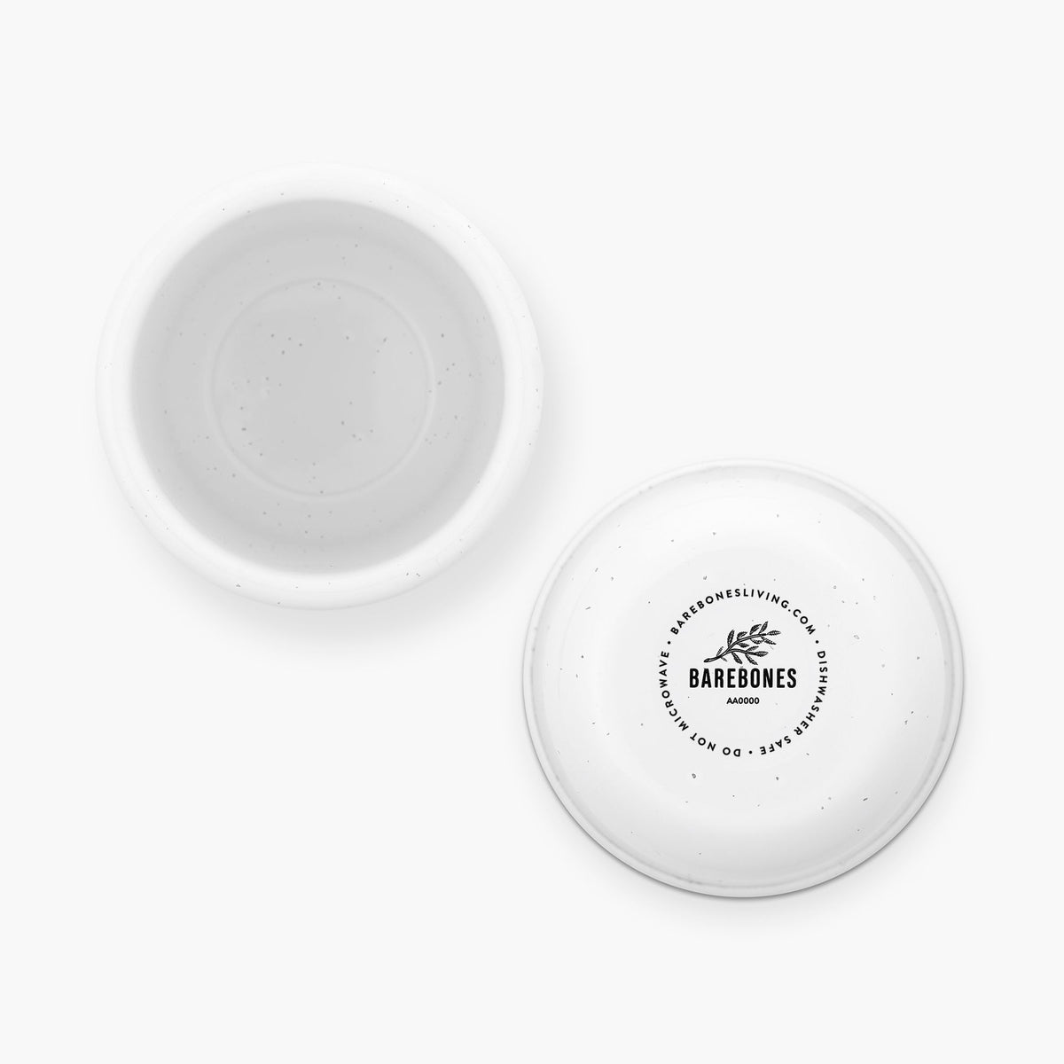 Rolled Enamelware Cup Set