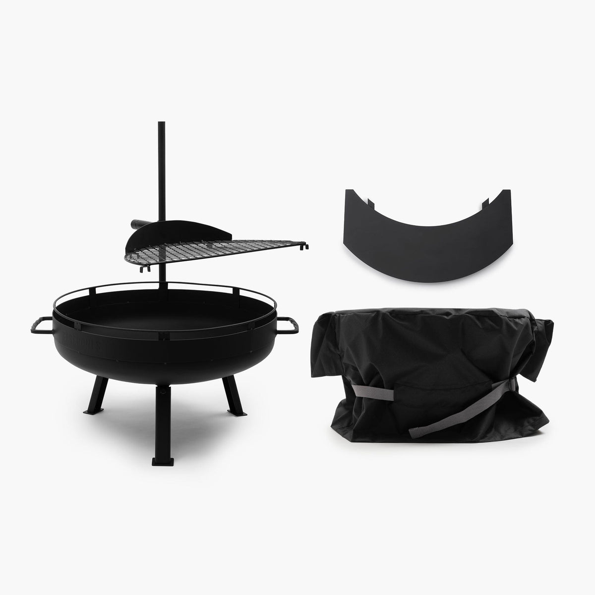 Cowboy Fire Pit Grill - 23" Bundle