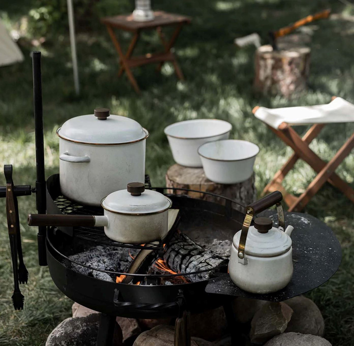 Enamel Saucepan